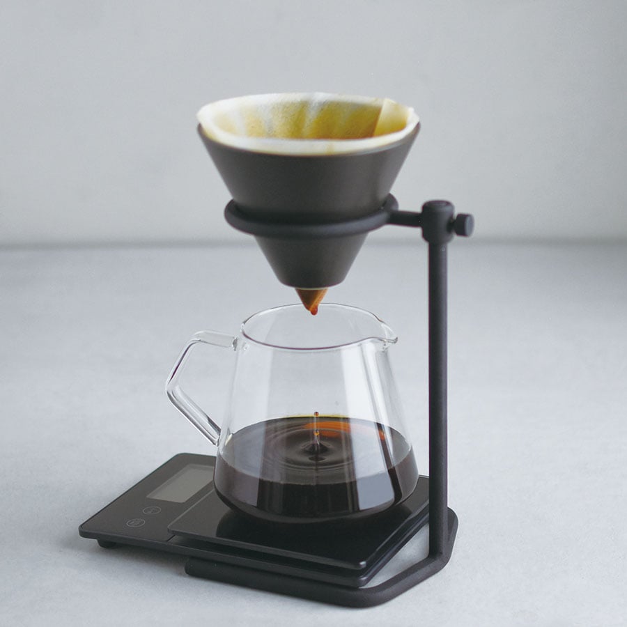 KINTO SCS Brewer-Stand Set — stand and dripper detail