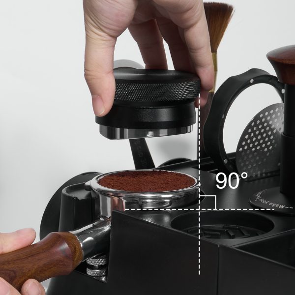 EXRIMA Modular Espresso Tool Station — tamper head detail