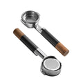 EXRIMA Premium Bottomless Portafilter — stainless steel construction, verified supplier photo