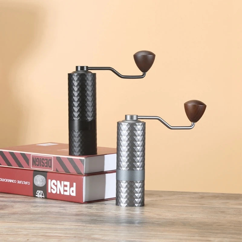 EXRIMA Premium Manual Grinder — burr mechanism detail