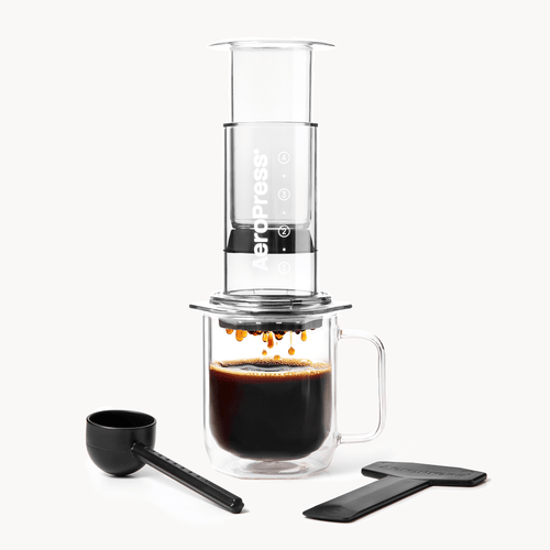 AeroPress Clear Coffee Maker — official manufacturer photography