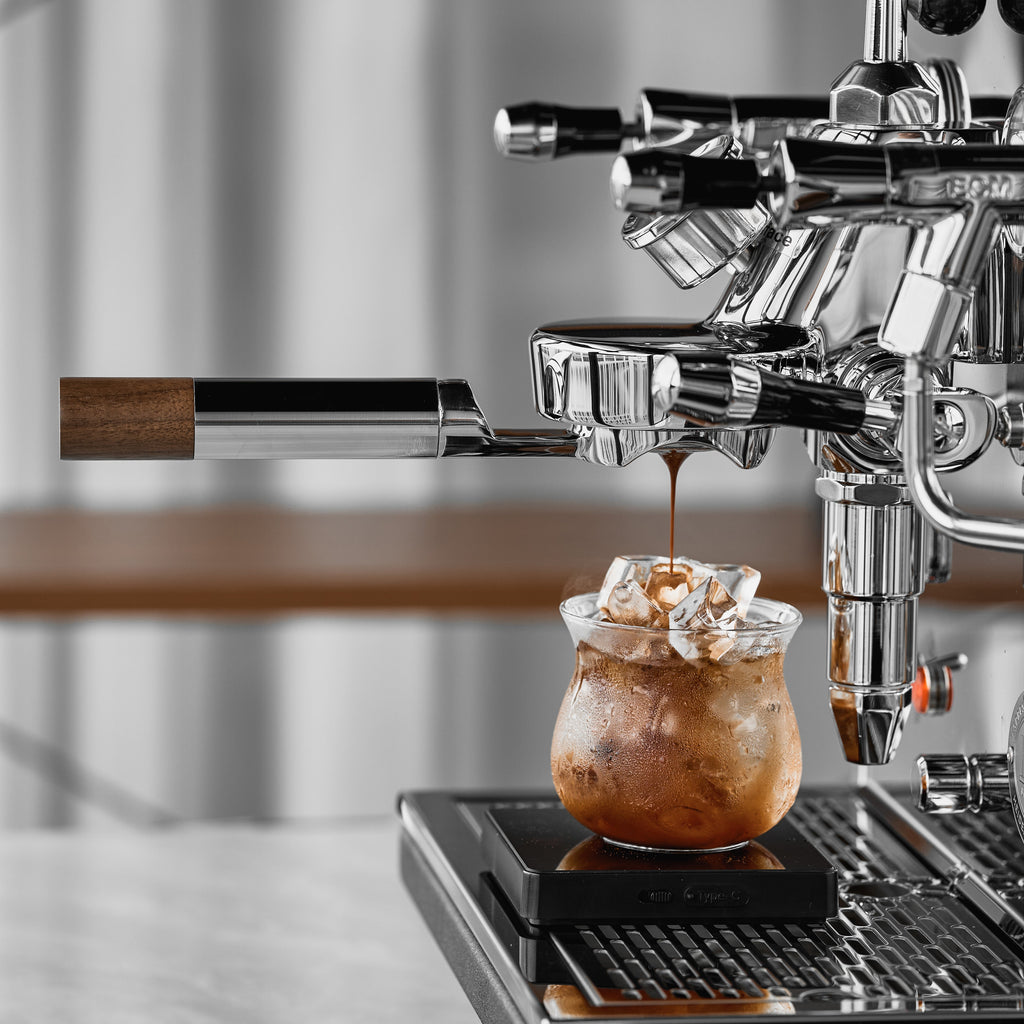 EXRIMA Premium Bottomless Portafilter — basket detail