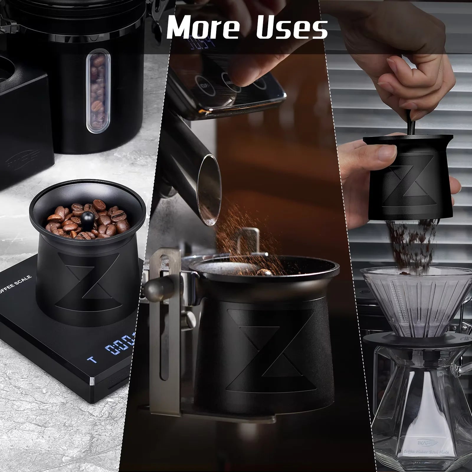 IKAPE Coffee Blind Shaker 51/54/58 mm