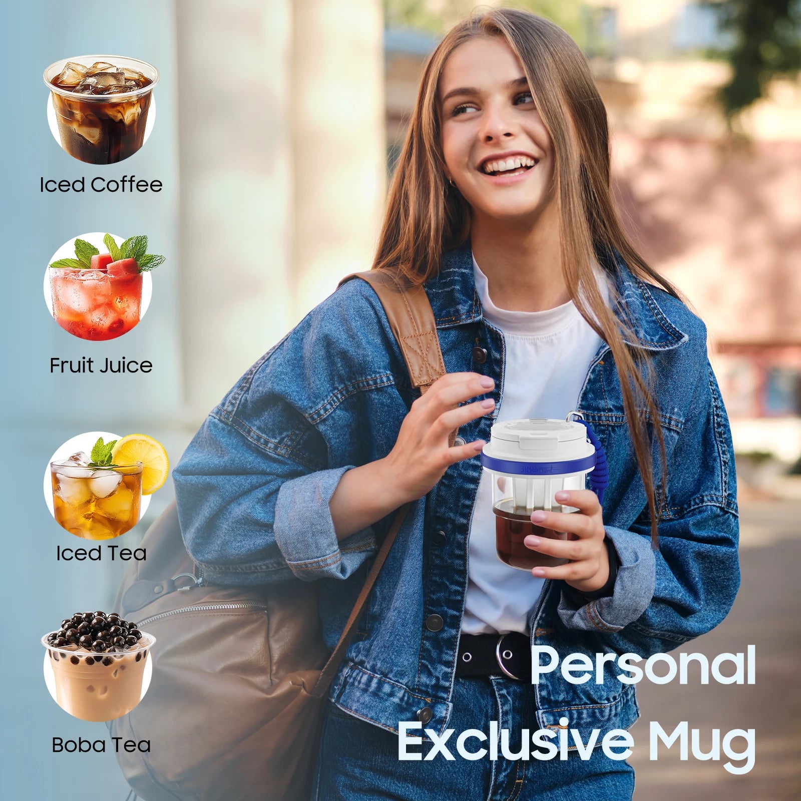 MHW-3BOMBER 530 ml Cold Brew Cup, portable