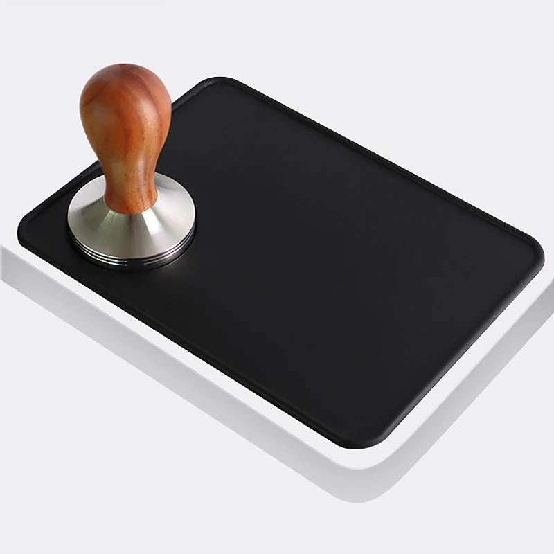 Anti-Slip Silicone Tamping Mat, food-grade, corner design