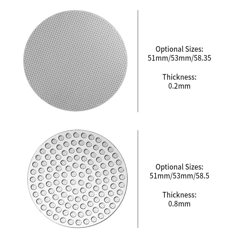 OANKR Stainless Puck Screen 51/53/58 mm