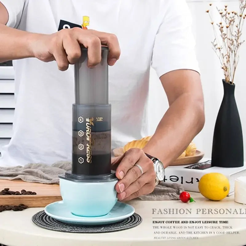 Europress Portable French-Press Espresso Maker