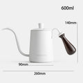 CAFEDE KONA 600 ml Pour-Over Kettle, rosewood handle