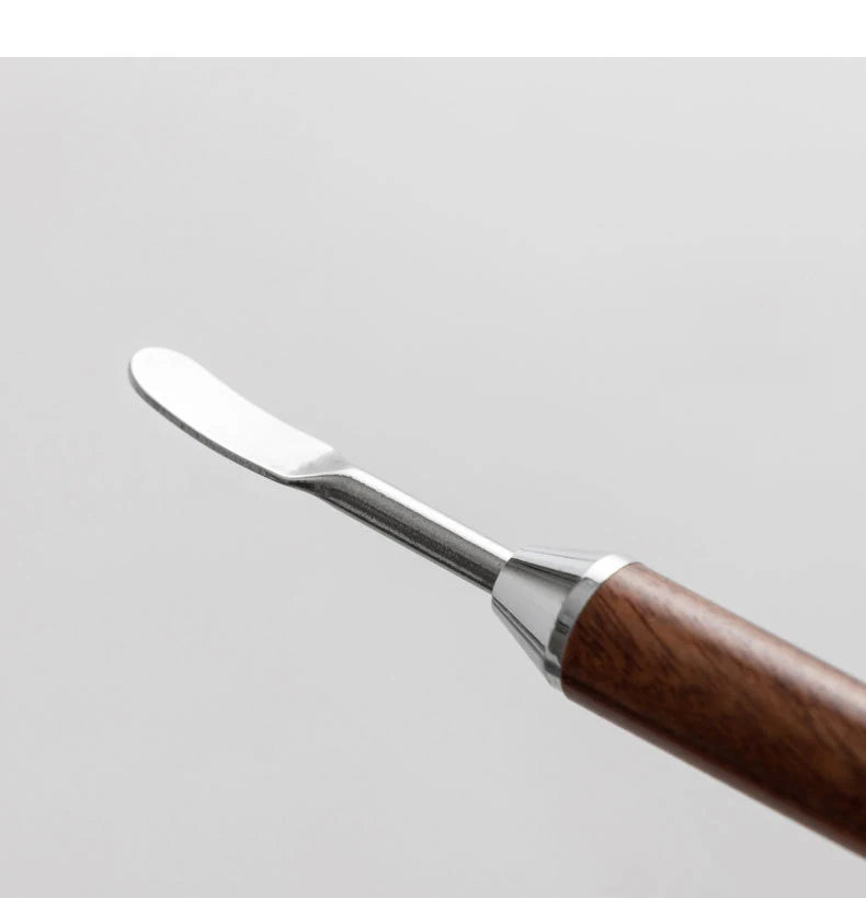 CAFEDE KONA Latte-Art Needle Pen Set, wooden handle