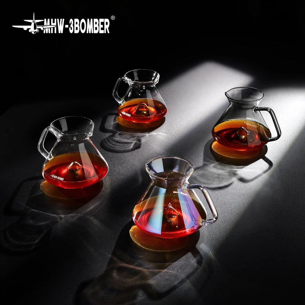 MHW-3BOMBER Pour-Over Glass Server 360/600 ml