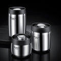 Airtight Coffee Bean Canister, 304 Steel, 1 L