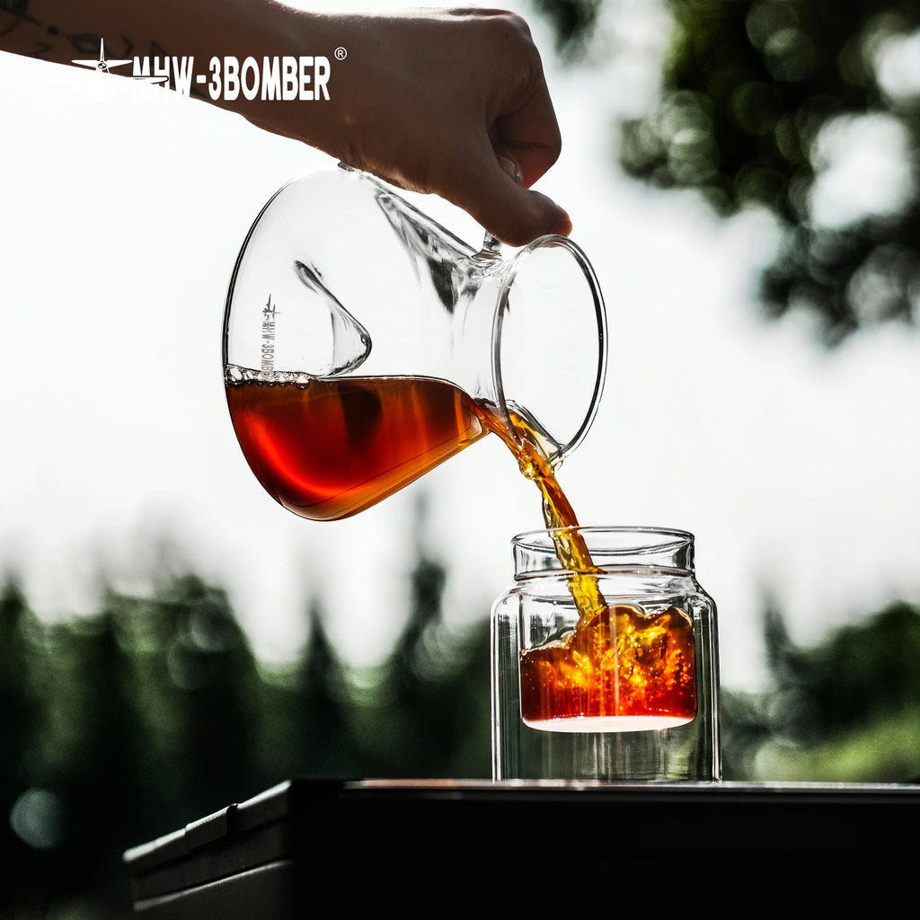 MHW-3BOMBER Pour-Over Glass Server 360/600 ml