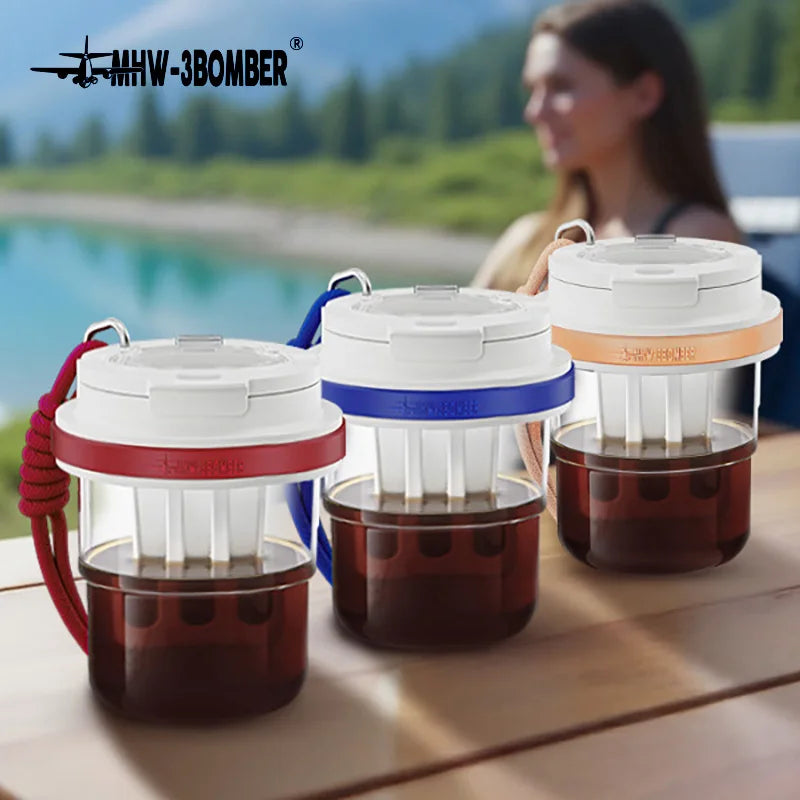 MHW-3BOMBER 530 ml Cold Brew Cup, portable