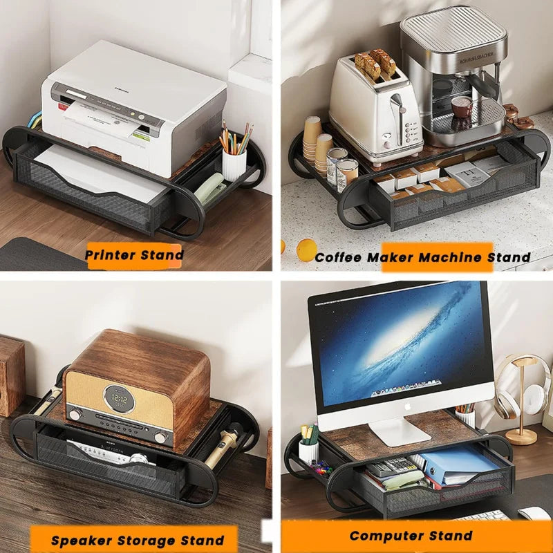 K-Cup Coffee Drawer Holder with Side Baskets