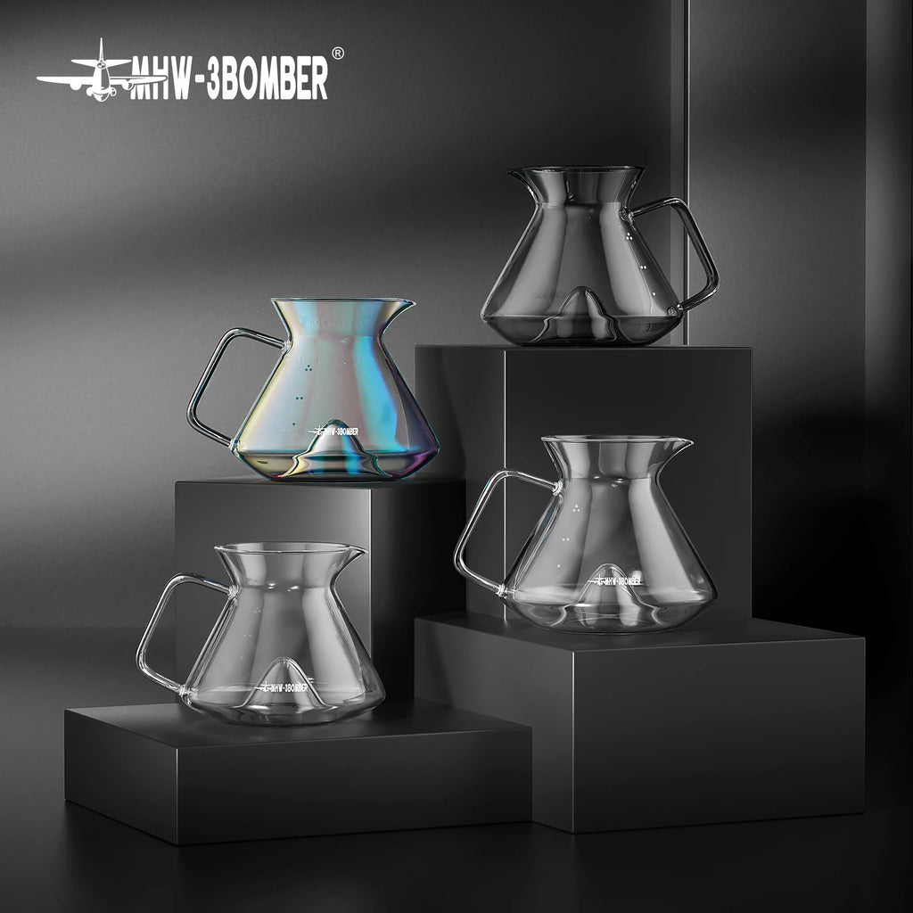 MHW-3BOMBER Pour-Over Glass Server 360/600 ml