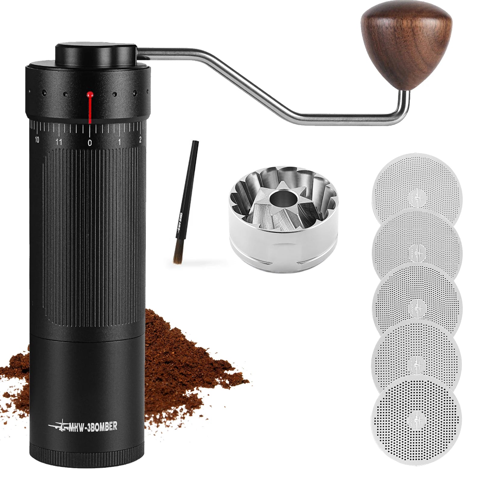 MHW-3BOMBER R3 Pro Manual Grinder 0.015 mm/click