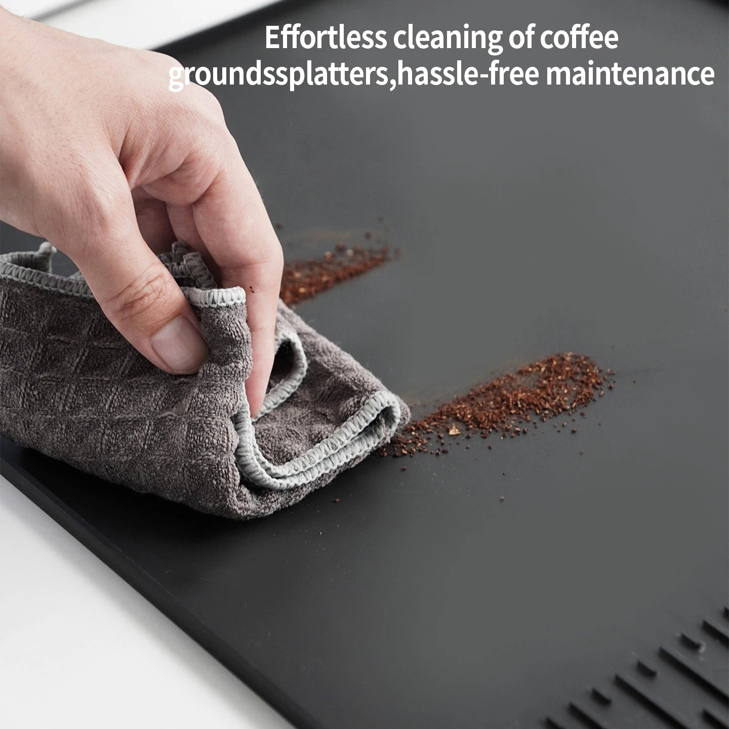 OANKR 2-Piece Set: Machine Base Mat + Tamping Mat