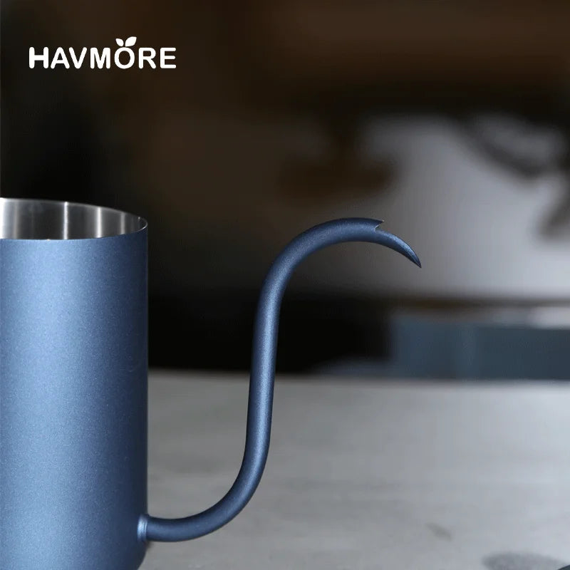 304 Steel 600 ml Long Gooseneck Barista Kettle