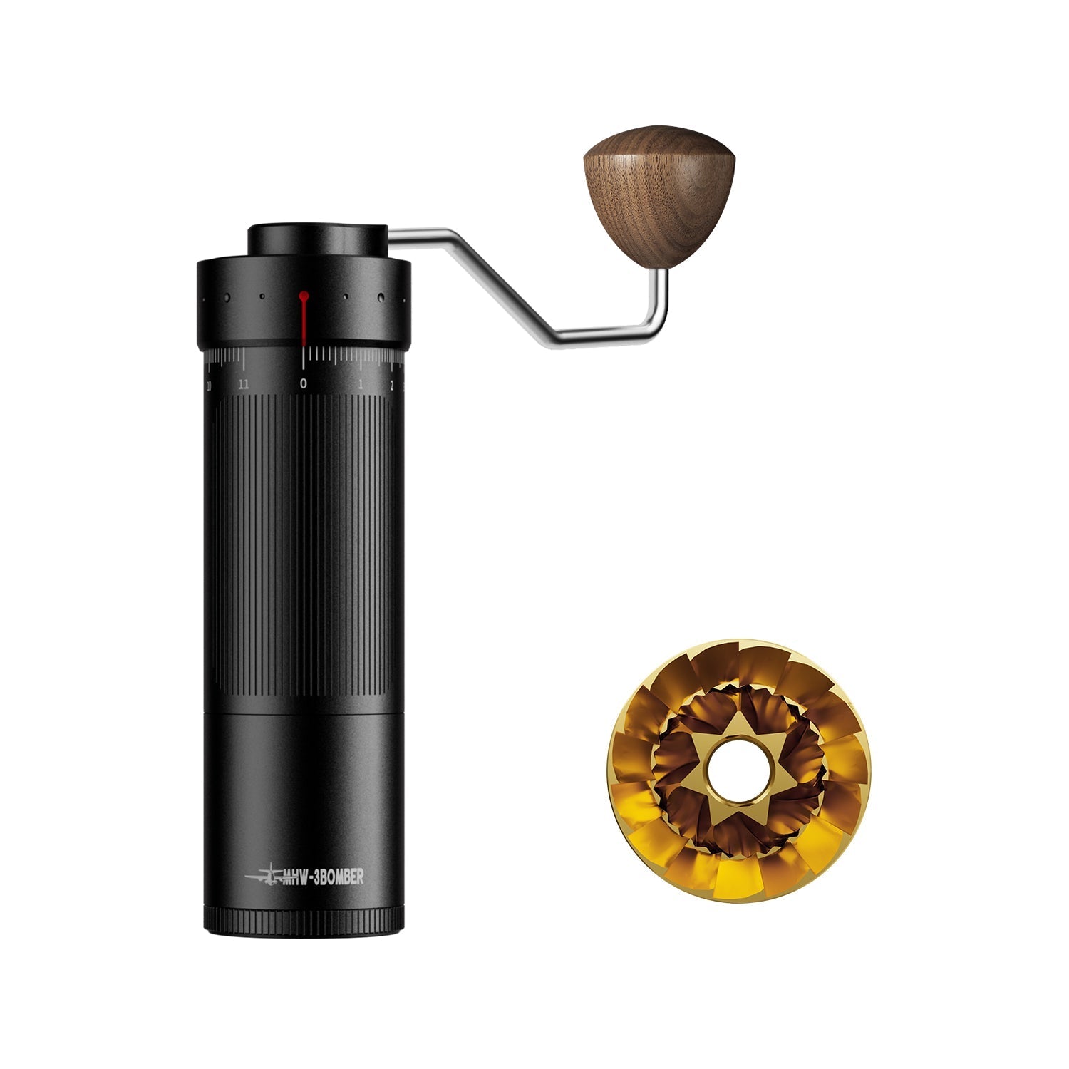 MHW-3BOMBER R3 Pro Manual Grinder 0.015 mm/click