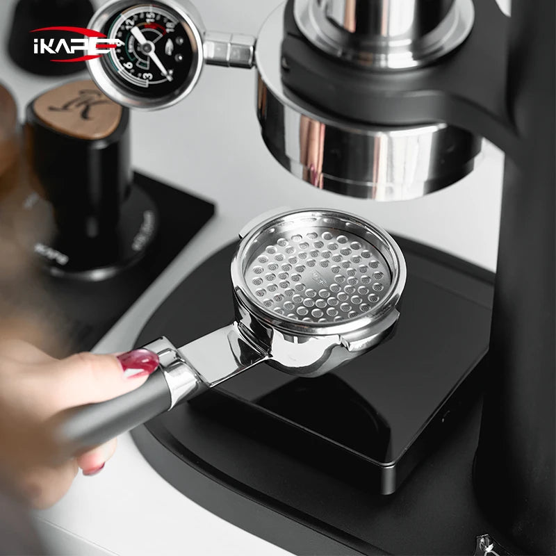 IKAPE Bottomless Portafilter 54 mm 3-lug / 58 mm E61