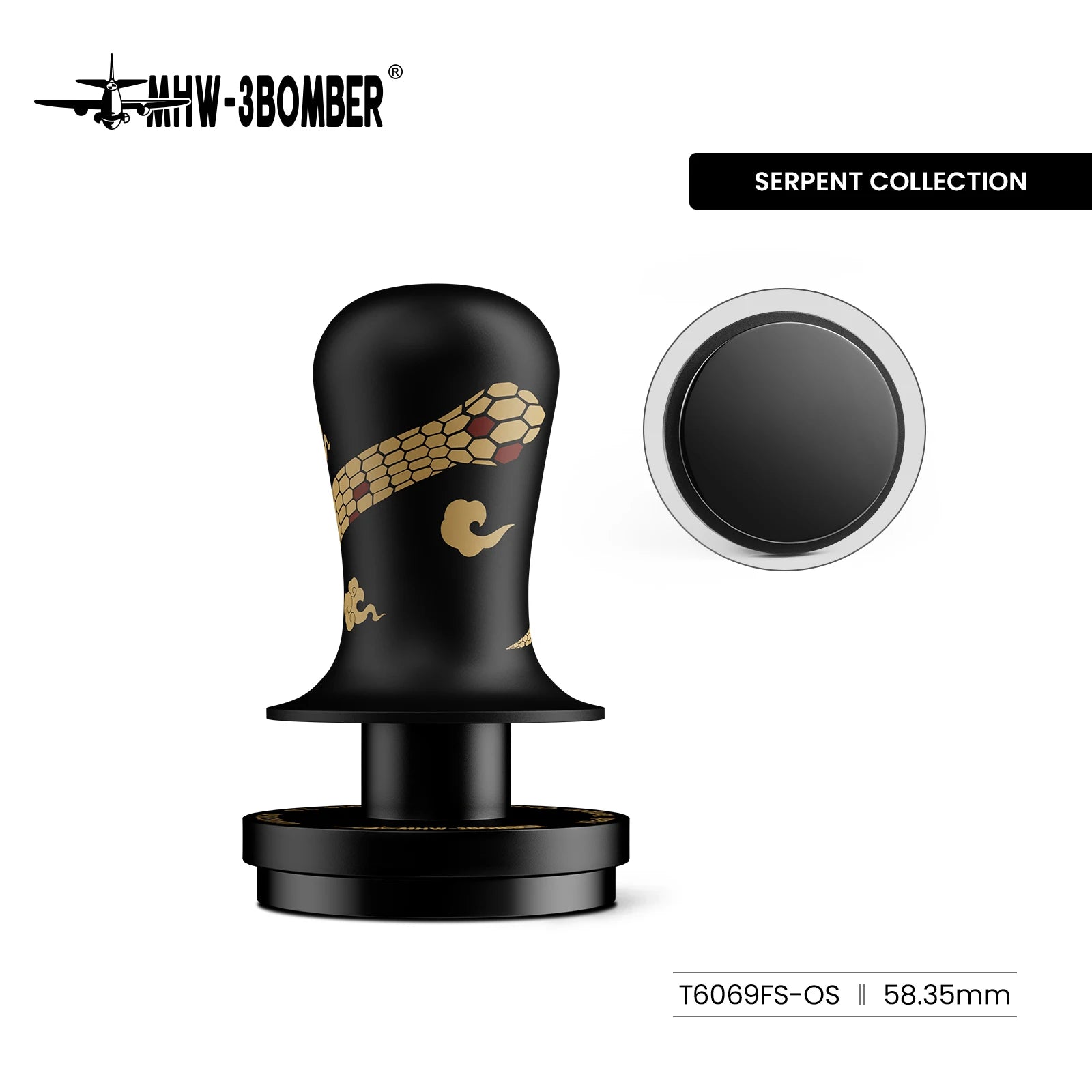 MHW-3BOMBER Constant-Pressure Tamper 45.5-58 mm
