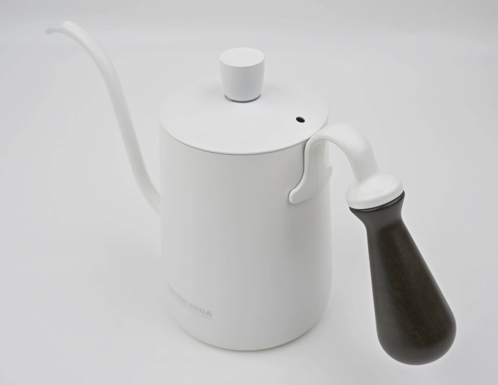 CAFEDE KONA 600 ml Pour-Over Kettle, rosewood handle