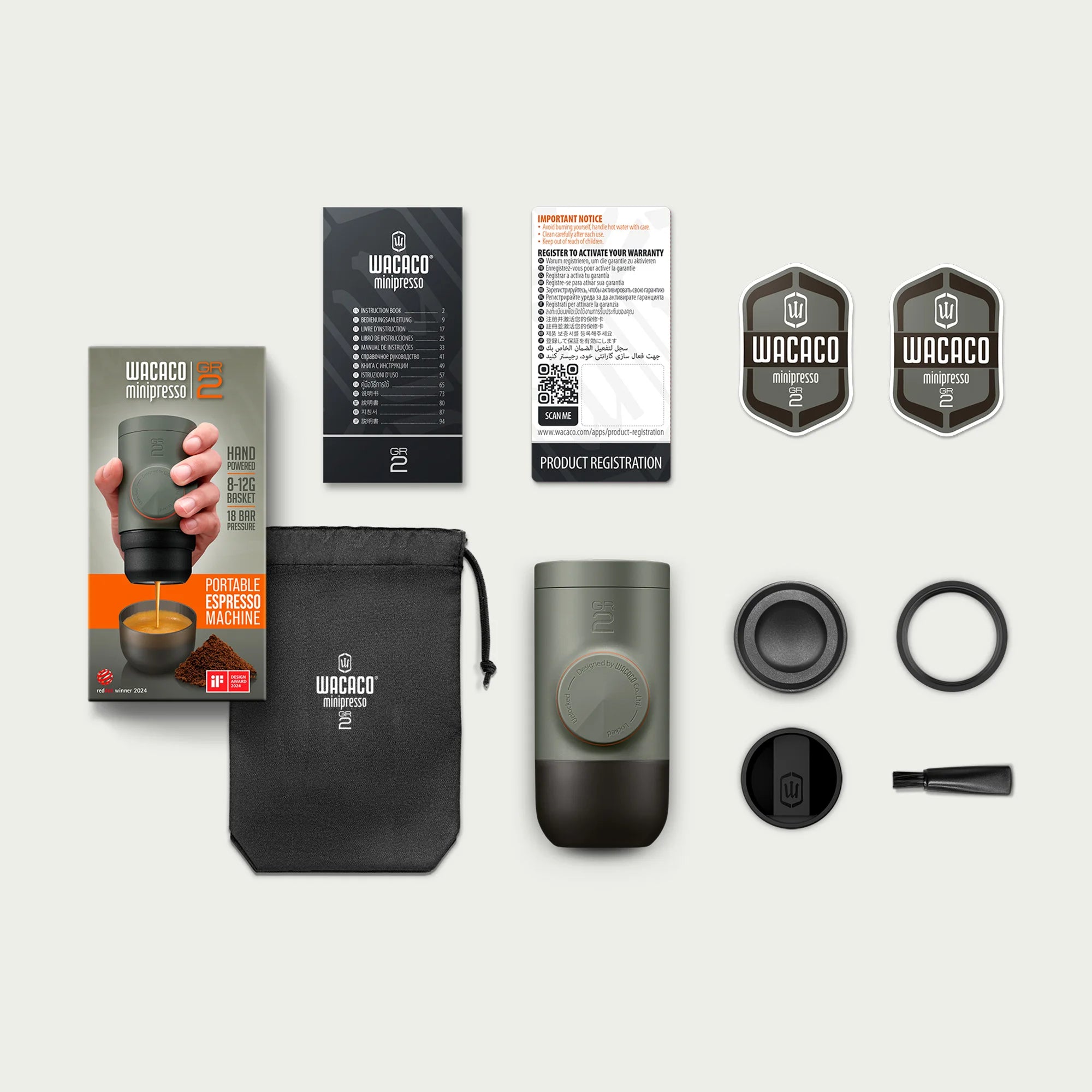WACACO Minipresso GR2