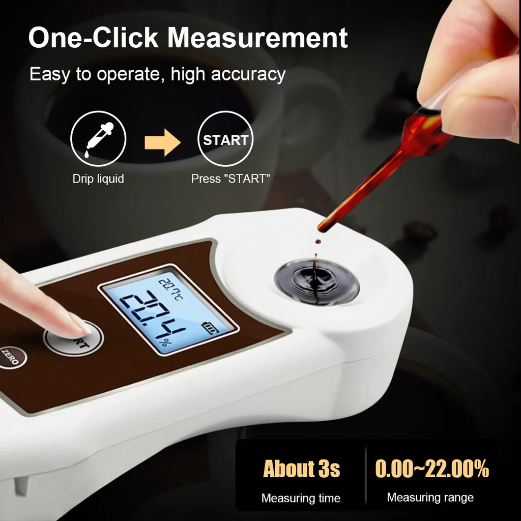 AIOK Coffee Refractometer / TDS Meter IP67