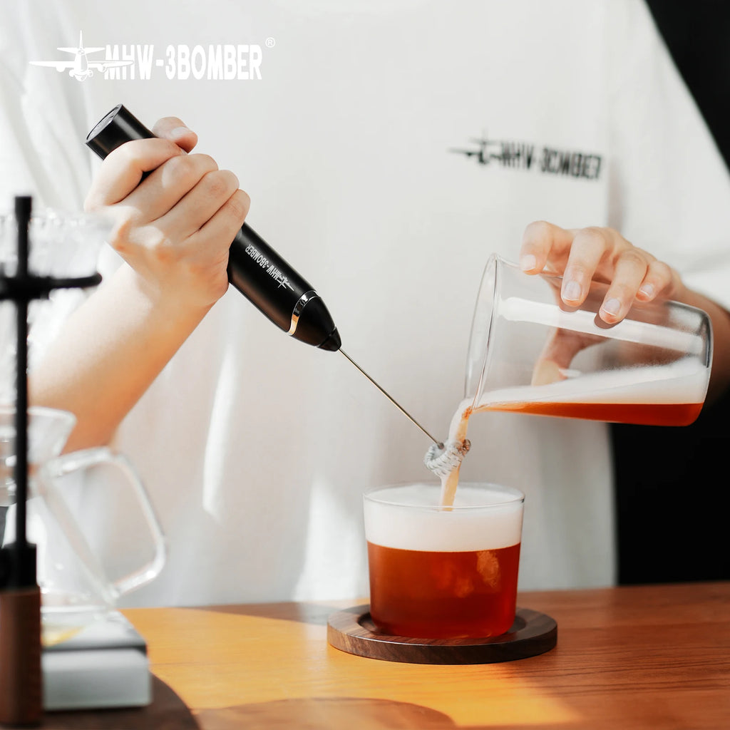 MHW-3BOMBER Rechargeable Electric Milk Frother