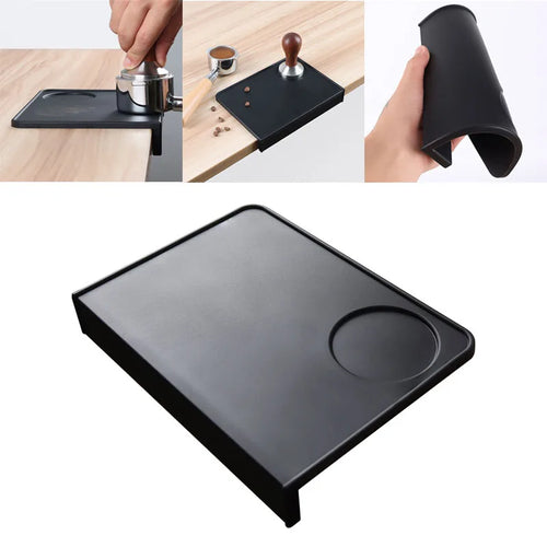 Anti-Slip Silicone Tamping Mat, food-grade, corner design