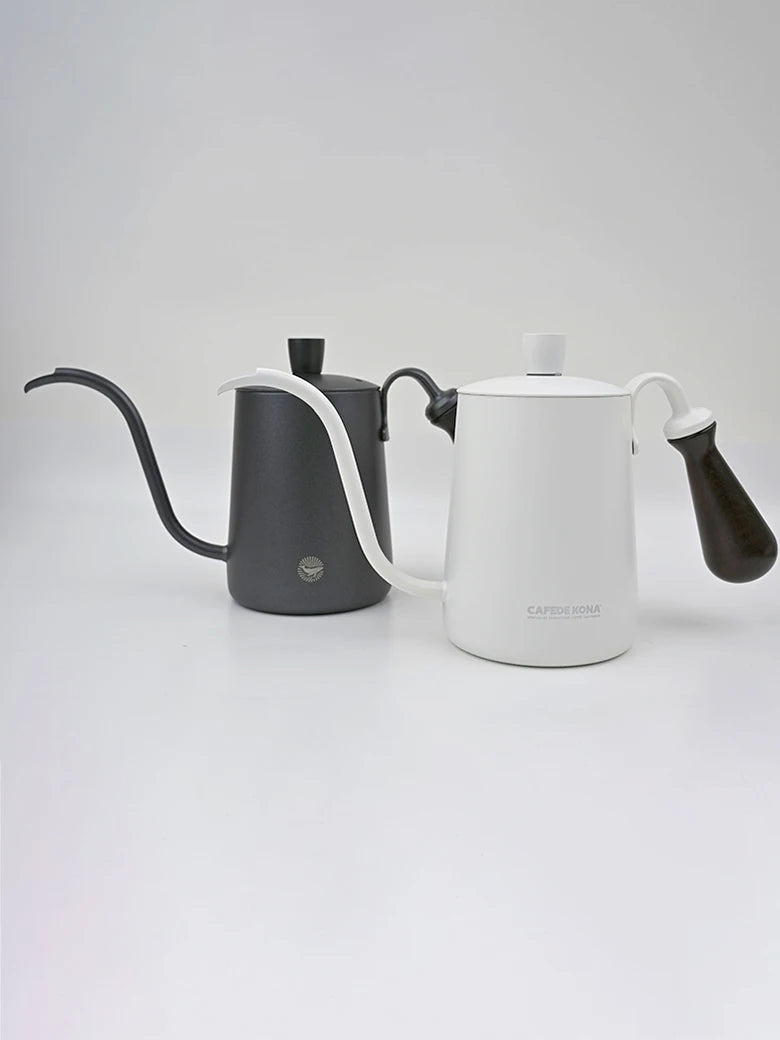 CAFEDE KONA 600 ml Pour-Over Kettle, rosewood handle