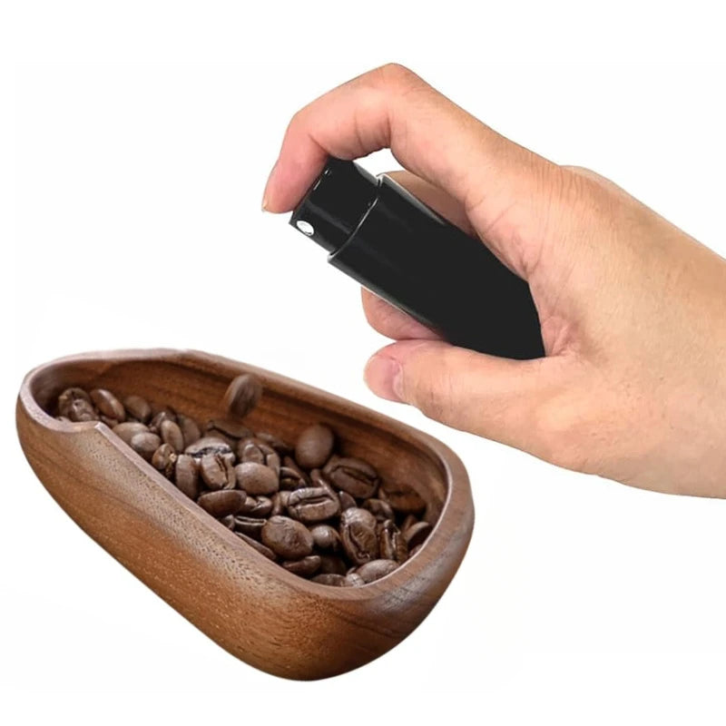 Wooden Bean Dosing Cup + Spray Bottle Set
