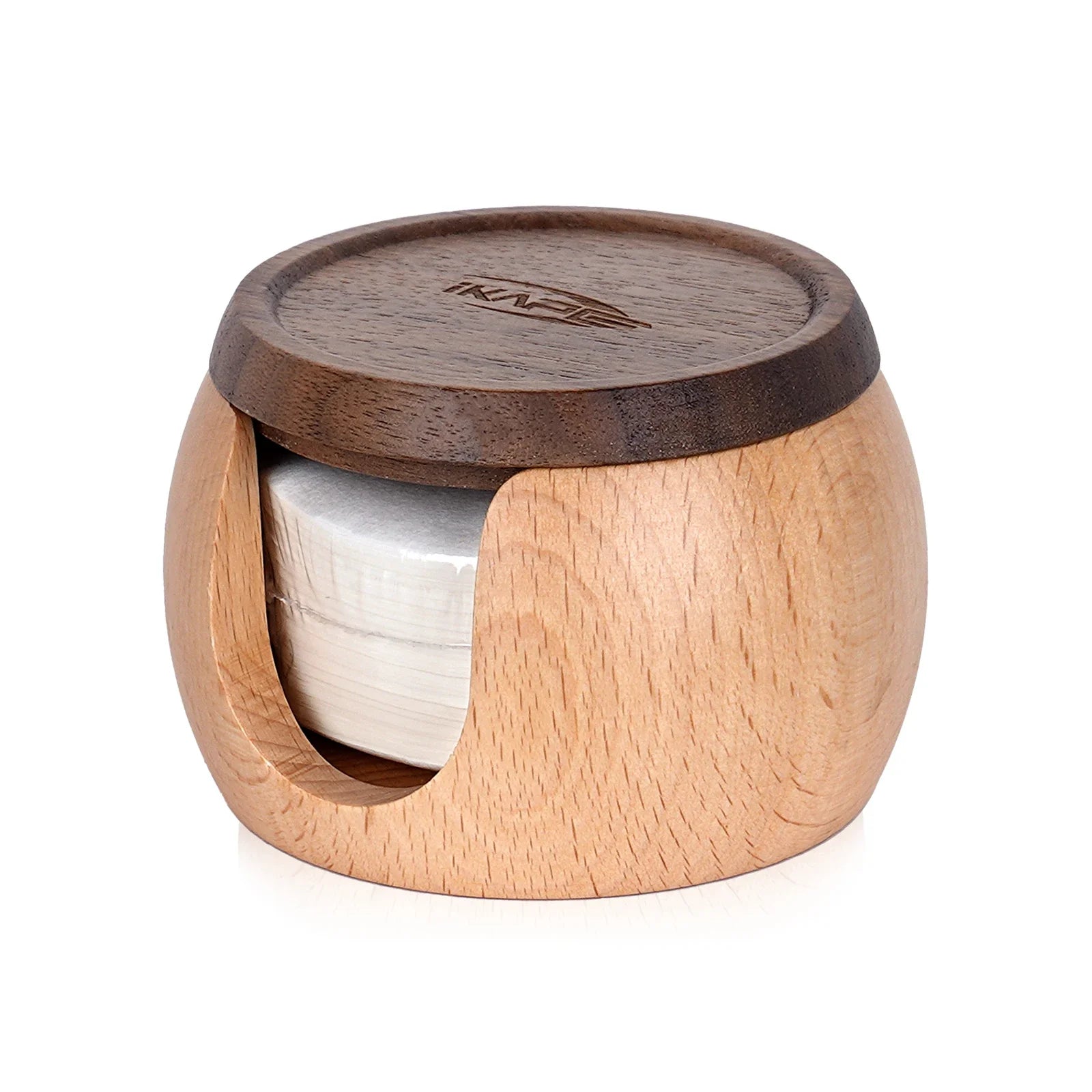 IKAPE Espresso Wooden Box + 200 Paper Filters