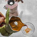 MUVNA Moka Pot 2 / 4 cup, aluminium