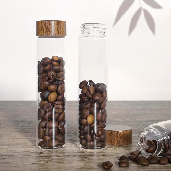 EXRIMA Sculptural Bean Cellar System — tube and lid detail