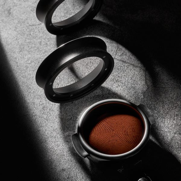 EXRIMA Magnetic Dosing Cup & Transfer System — concave arc detail
