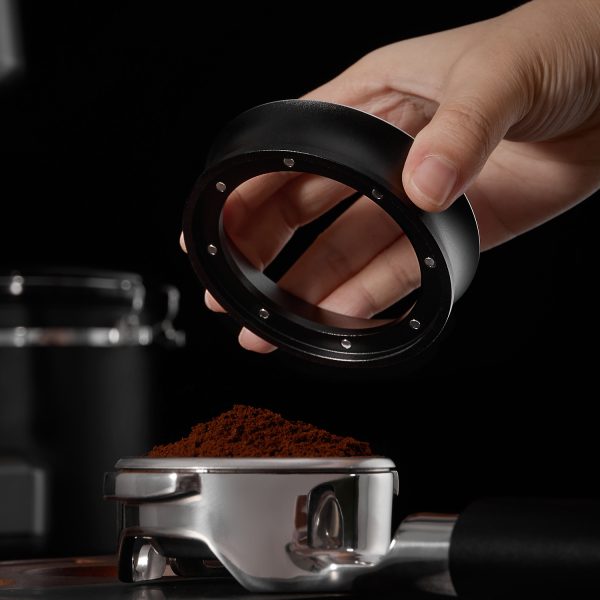 EXRIMA Magnetic Dosing Cup & Transfer System — in-use angle